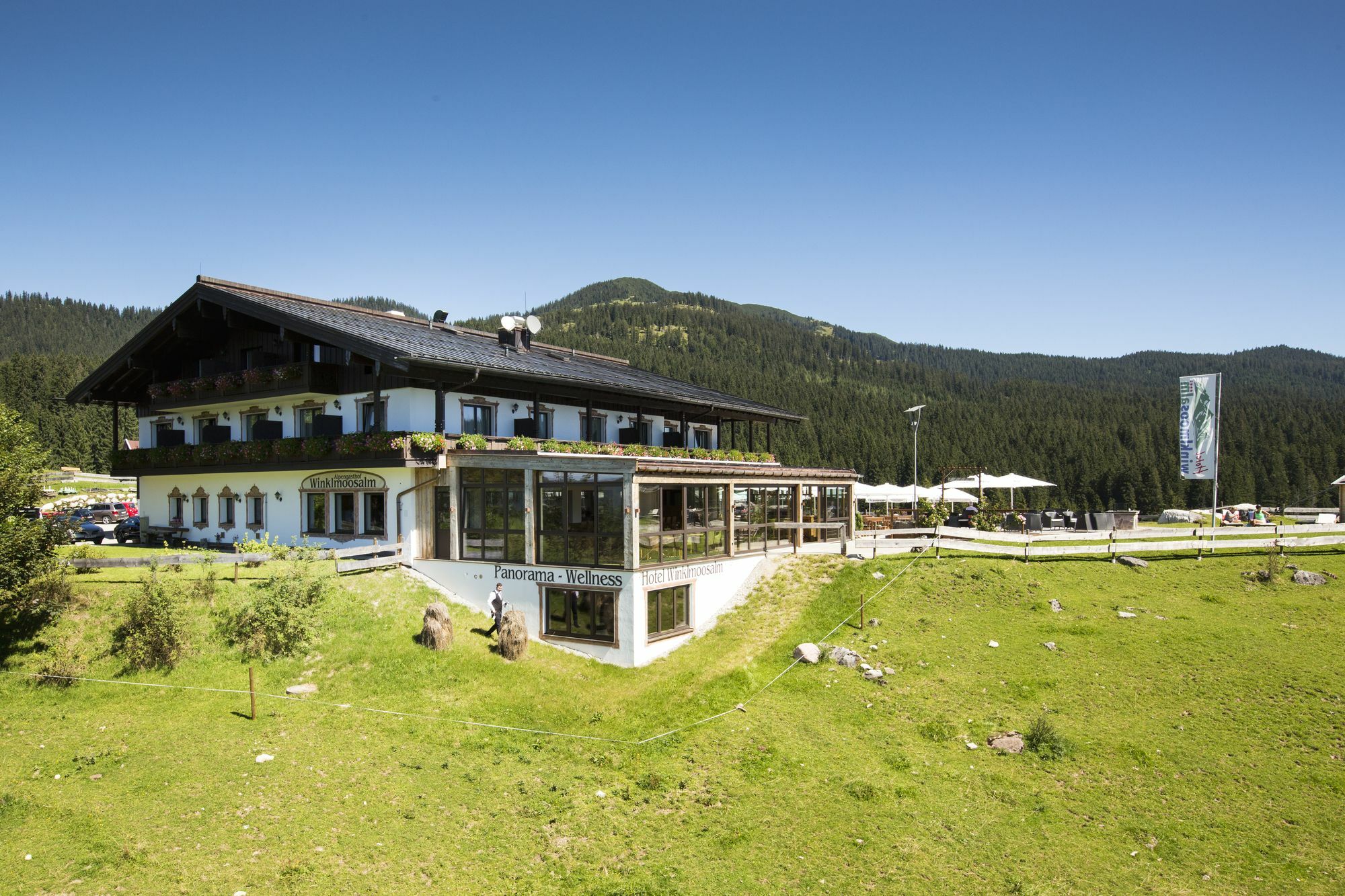 Hotel Winklmoosalm Reit im Winkl Exterior foto